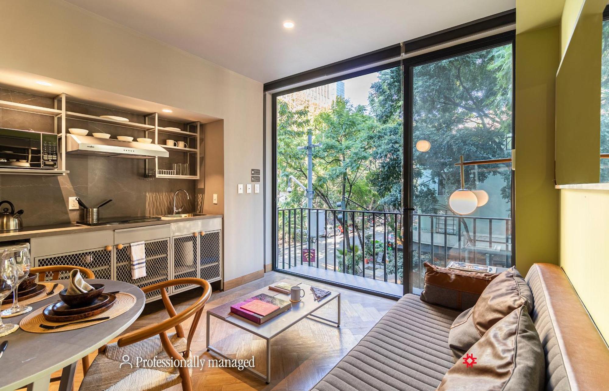 Appartamento Casa Londres By Kukun Città del Messico Esterno foto