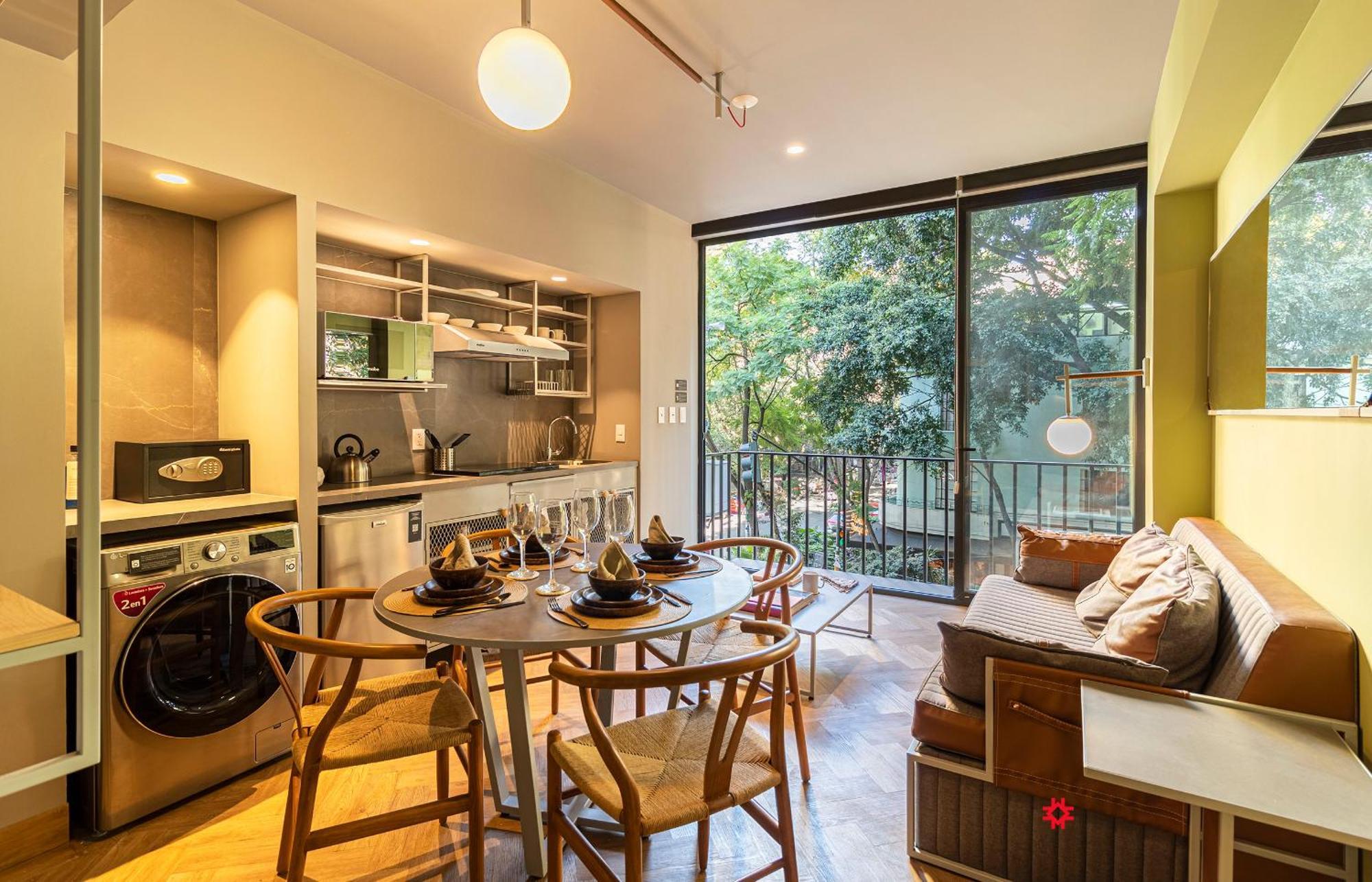 Appartamento Casa Londres By Kukun Città del Messico Esterno foto
