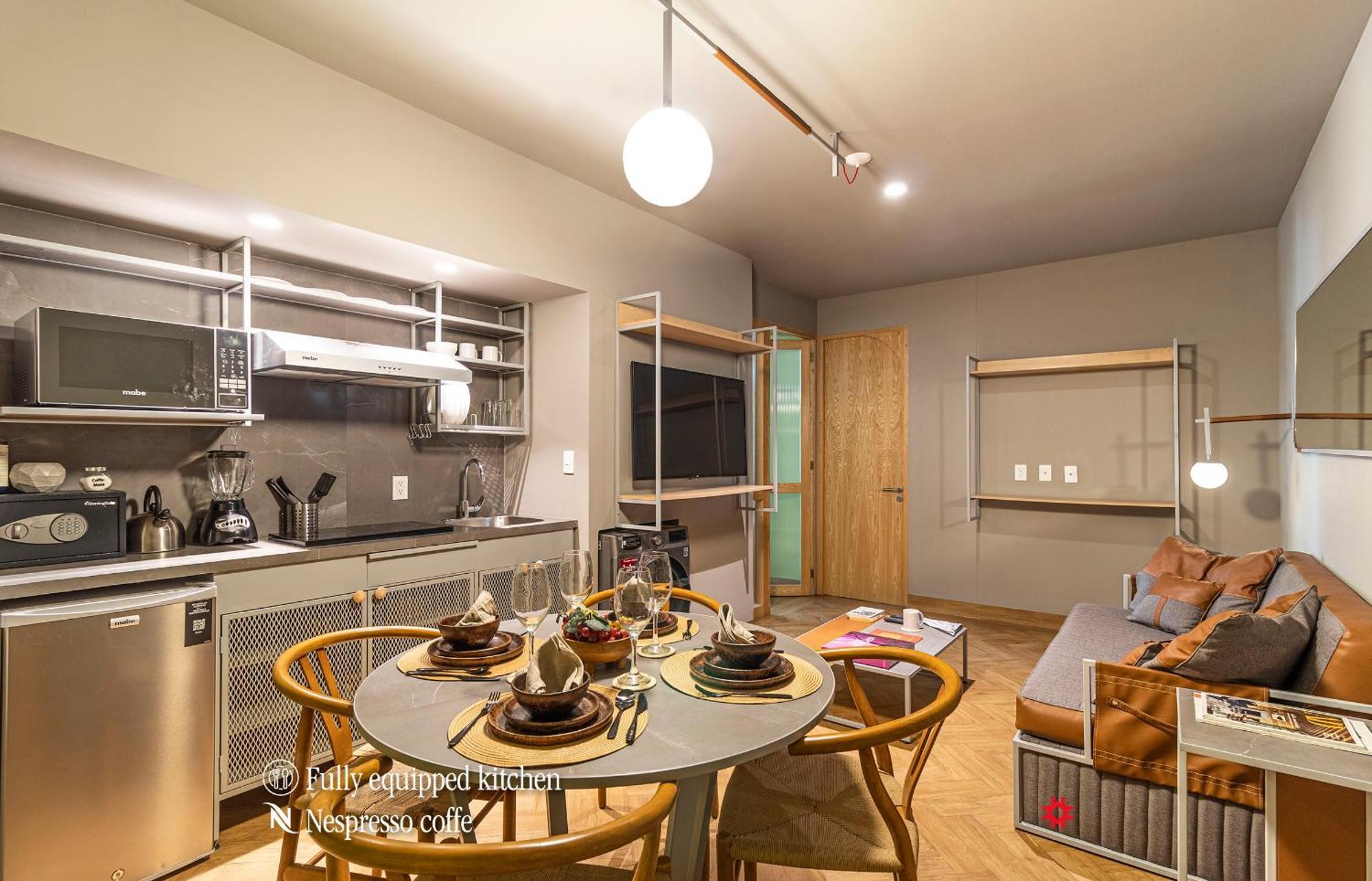 Appartamento Casa Londres By Kukun Città del Messico Esterno foto