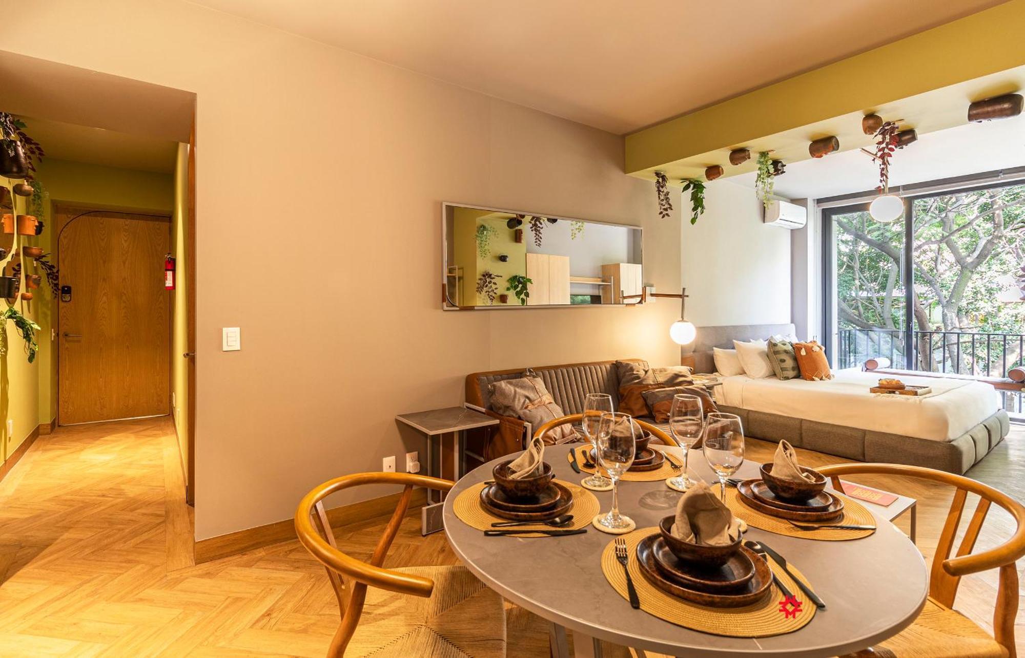 Appartamento Casa Londres By Kukun Città del Messico Esterno foto
