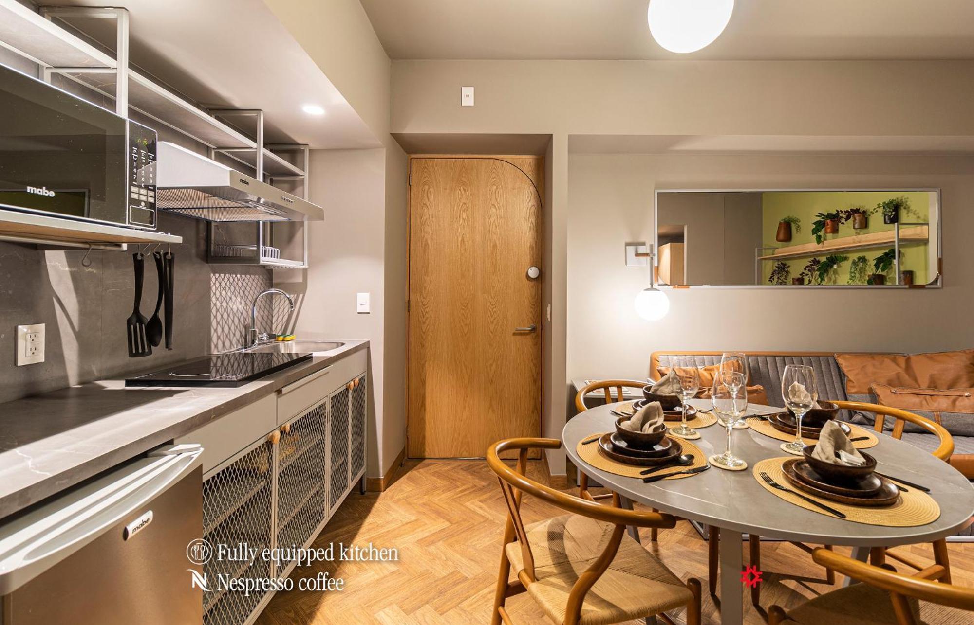 Appartamento Casa Londres By Kukun Città del Messico Camera foto