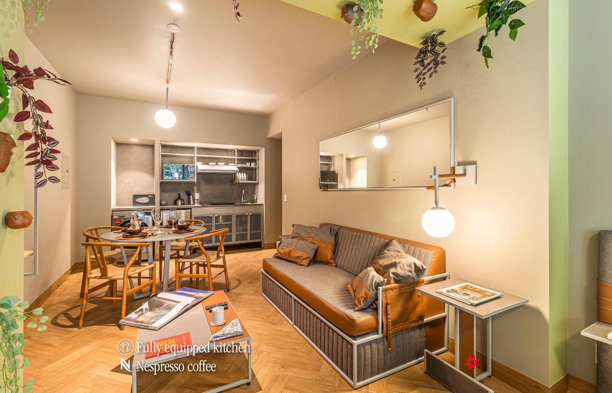 Appartamento Casa Londres By Kukun Città del Messico Camera foto